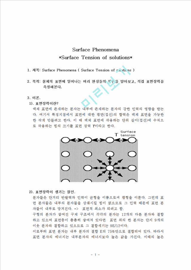 Surface Phenomena   (1 )